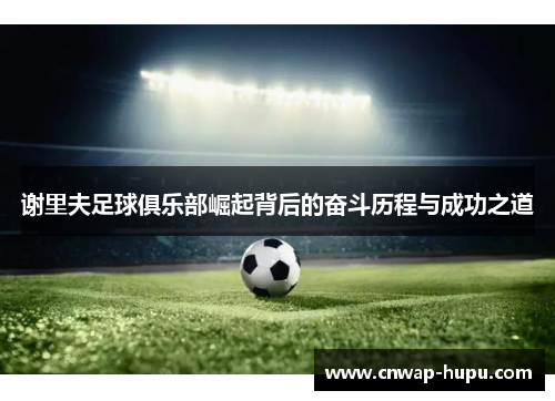 谢里夫足球俱乐部崛起背后的奋斗历程与成功之道